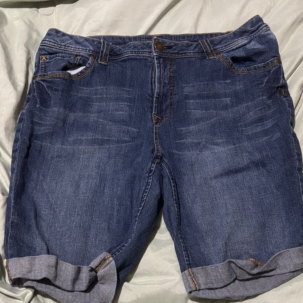 Faded Glory Blue Jean Shorts